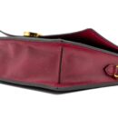 AAA Replica Louis Vuitton LV FLORE CHAIN WALLET MONOGRAM CANVAS/ DARK RED GHW