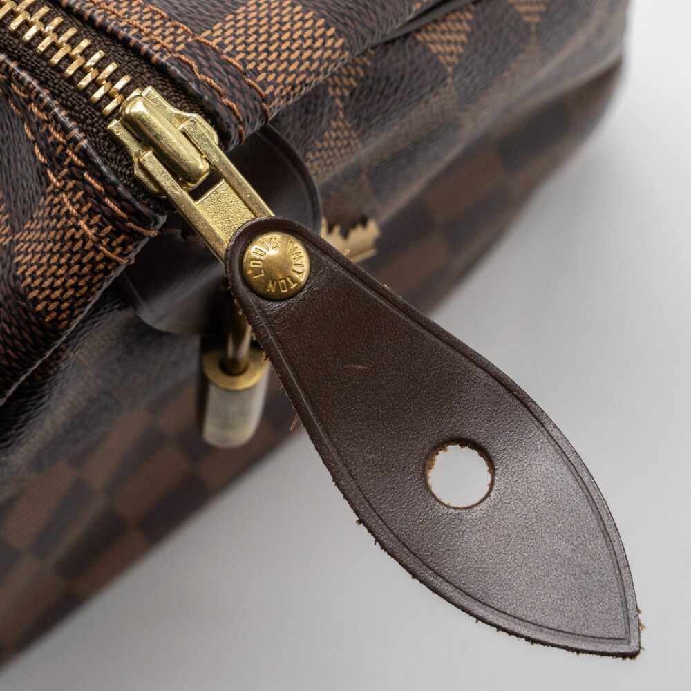 AAA Replica Louis Vuitton LV SPEEDY 35 DAMIER EBENE GHW