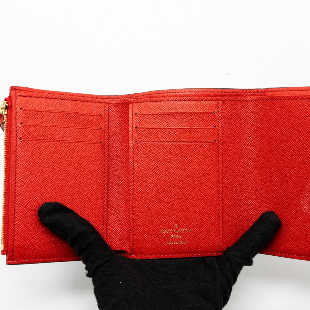 AAA Replica Louis Vuitton LV WALLET VICTORINE ILLUSTRE XMAS POLAR BEAR MONOGRAM CANVAS GHW