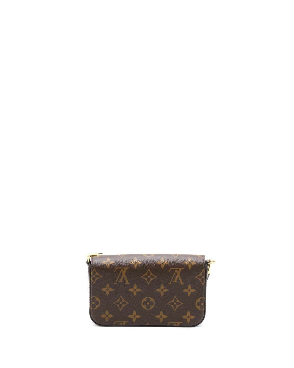 AAA Replica Louis Vuitton LV FELICIE STRAP&GO MONOGRAM CANVAS GHW