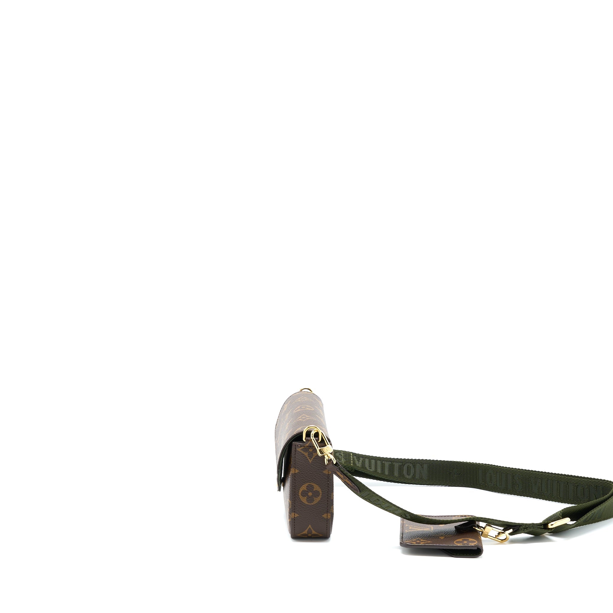 AAA Replica Louis Vuitton LV FELICIE STRAP&GO MONOGRAM CANVAS GHW