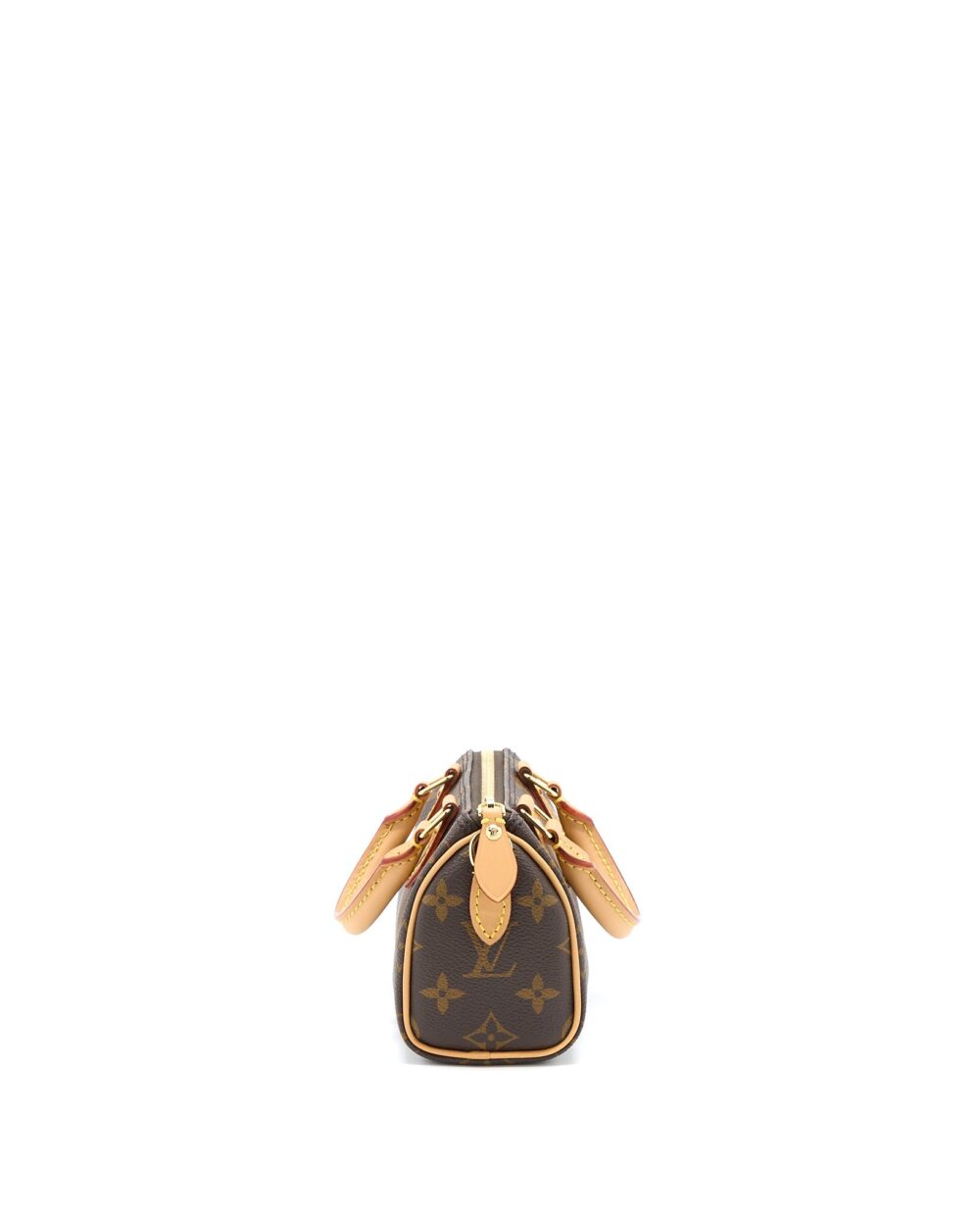 AAA Replica Louis Vuitton LV NANO SPEEDY MONOGRAM CANVAS GHW (NEW VERSION)