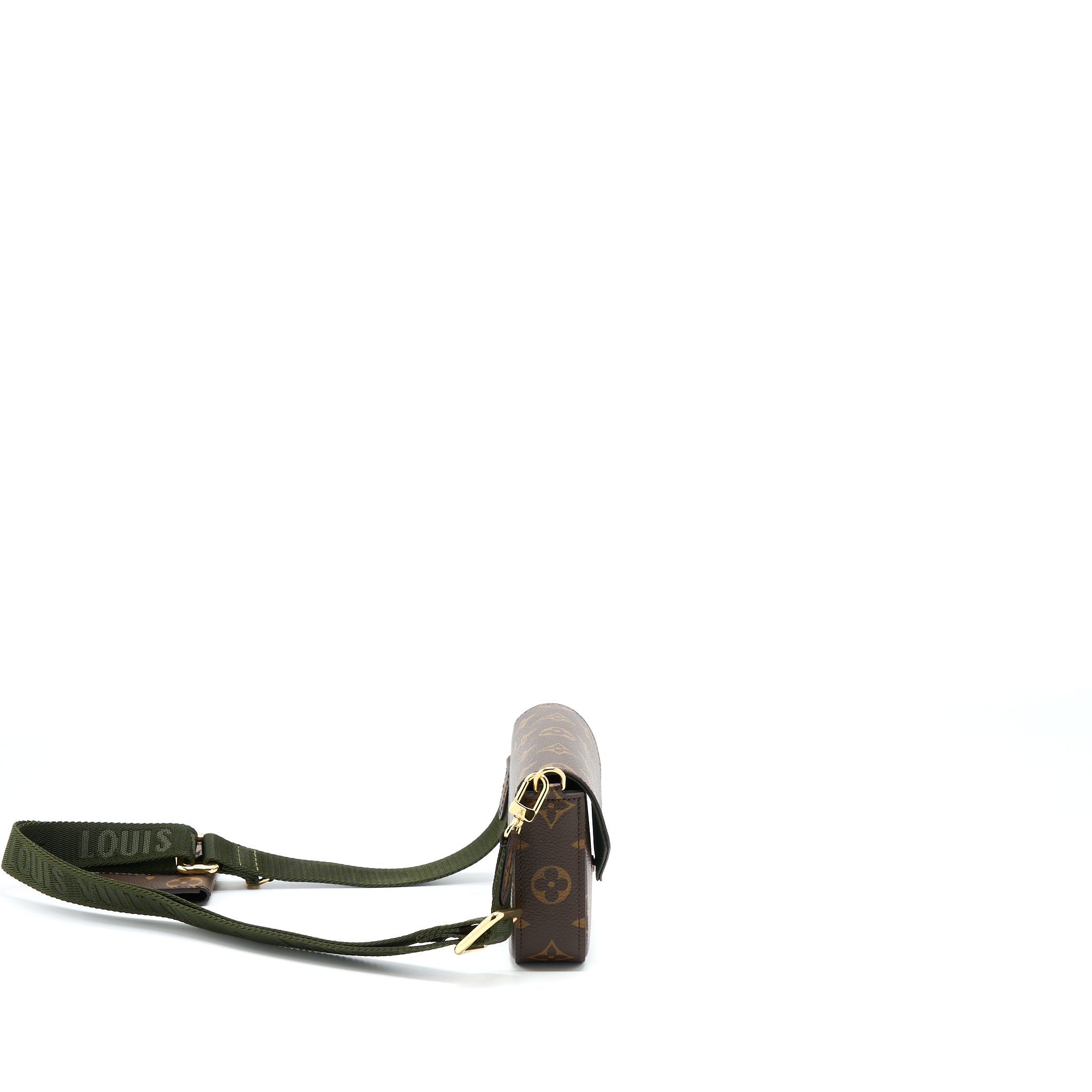 AAA Replica Louis Vuitton LV FELICIE STRAP&GO MONOGRAM CANVAS GHW