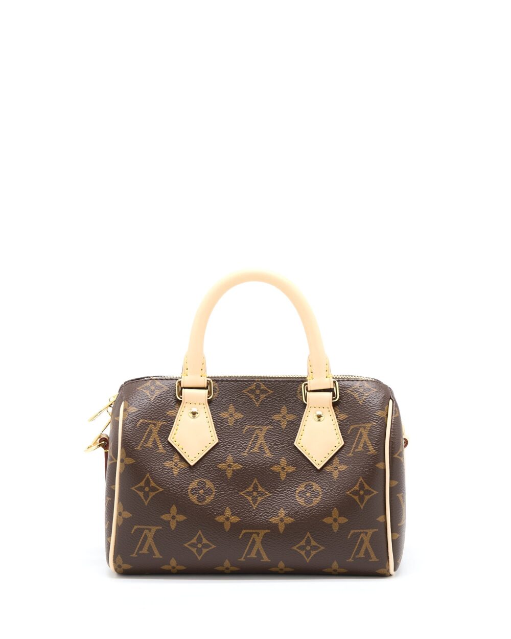 AAA Replica Louis Vuitton LV SPEEDY 20 BANDOULIERE MONOGRAM CANVAS GHW