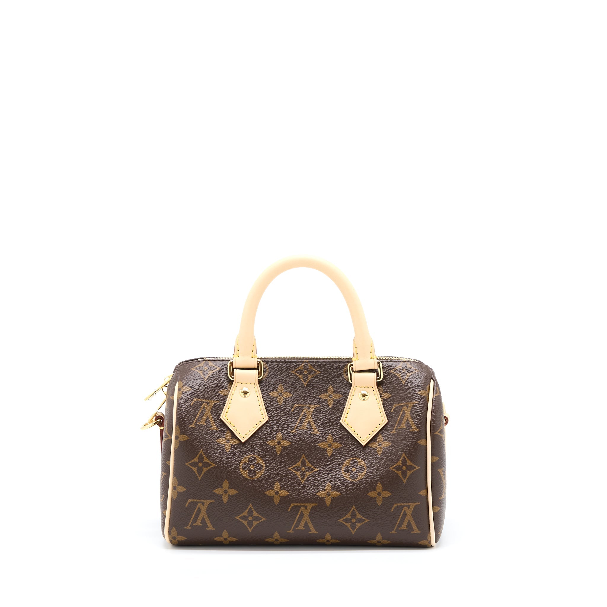 AAA Replica Louis Vuitton LV SPEEDY 20 BANDOULIERE MONOGRAM CANVAS GHW
