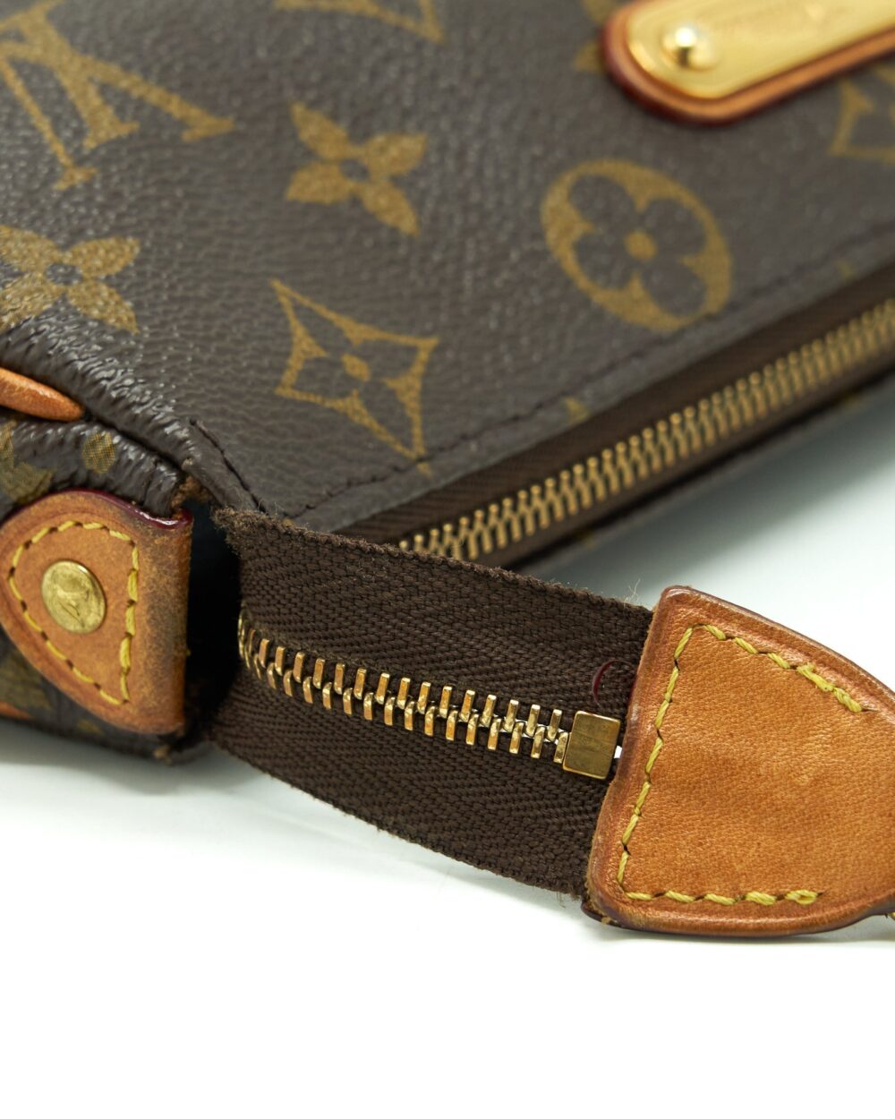 AAA Replica Louis Vuitton LV EVA POCHETTE BAG MONOGRAM CANVAS GHW