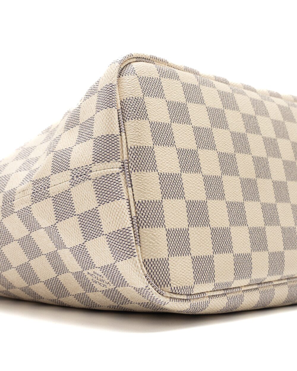 AAA Replica Louis Vuitton LV NEVERFULL MM DAMIER AZUR CANVAS GHW