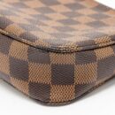 AAA Replica Louis Vuitton LV POCHETTE ACCESSOIRES DAMIER EBENE CANVAS GHW