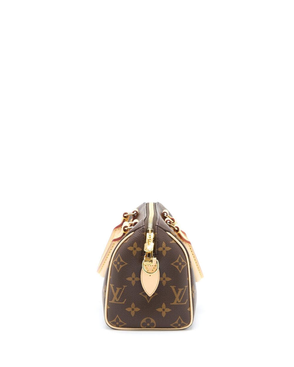 AAA Replica Louis Vuitton LV SPEEDY 20 BANDOULIERE MONOGRAM CANVAS GHW