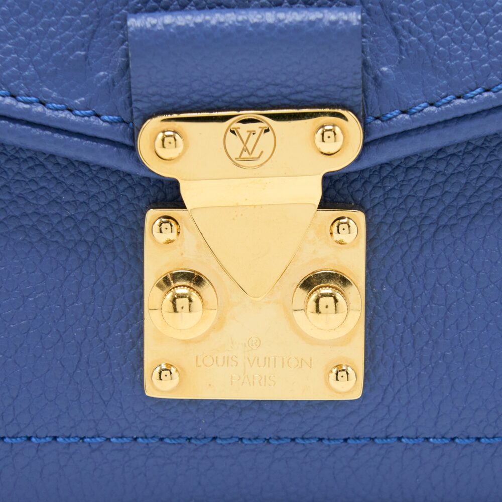 AAA Replica Louis Vuitton LV SAINT GERMAINE CROSSBODY BAG MONOGRAM EMPREINTE BLUE GHW