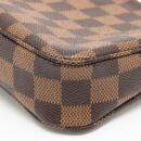 AAA Replica Louis Vuitton LV POCHETTE ACCESSOIRES DAMIER EBENE CANVAS GHW