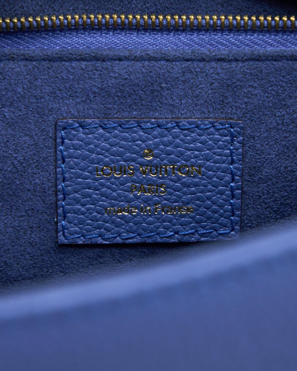 AAA Replica Louis Vuitton LV SAINT GERMAINE CROSSBODY BAG MONOGRAM EMPREINTE BLUE GHW