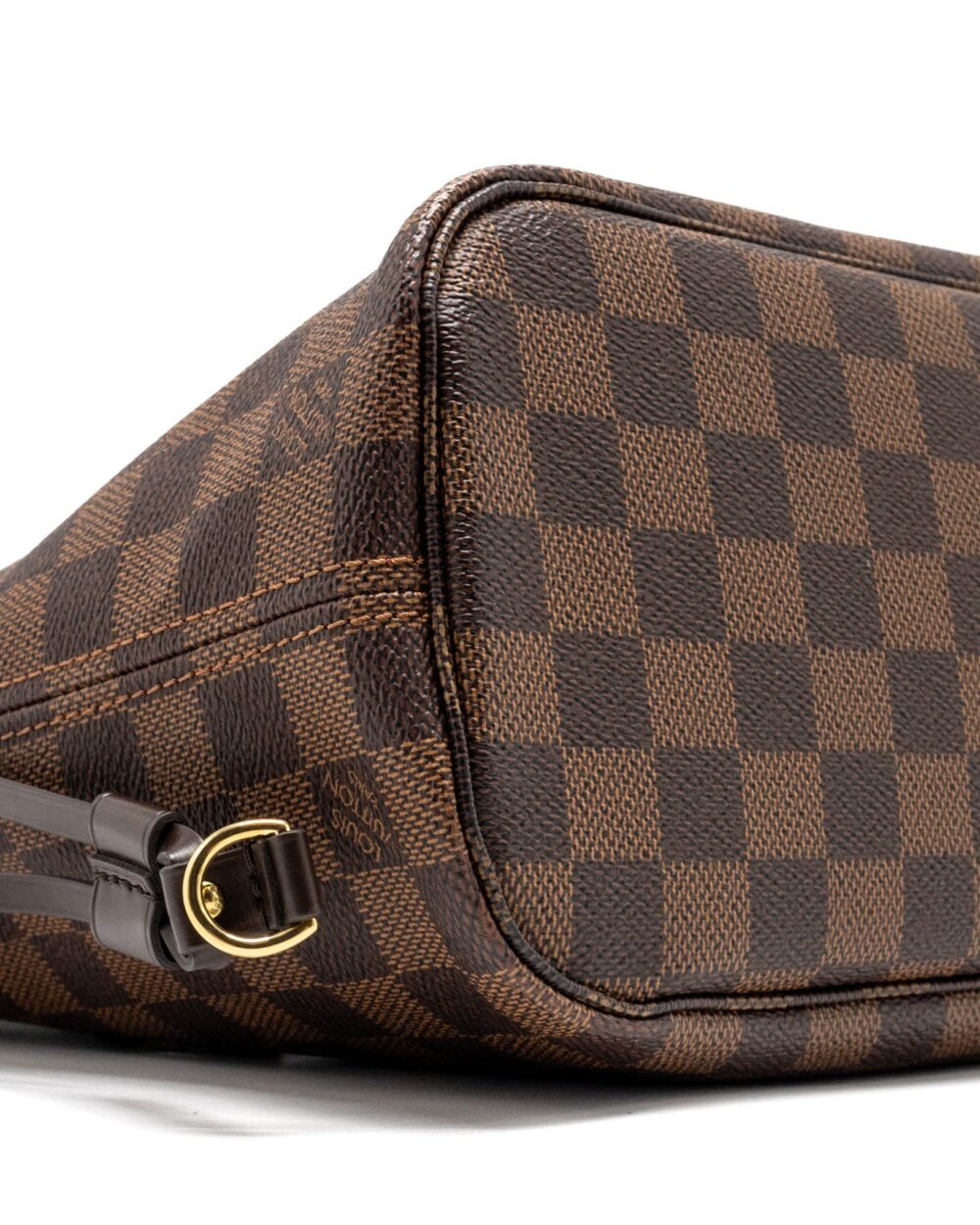 AAA Replica Louis Vuitton LV NEVERFULL PM DAMIER EBENE CANVAS GHW