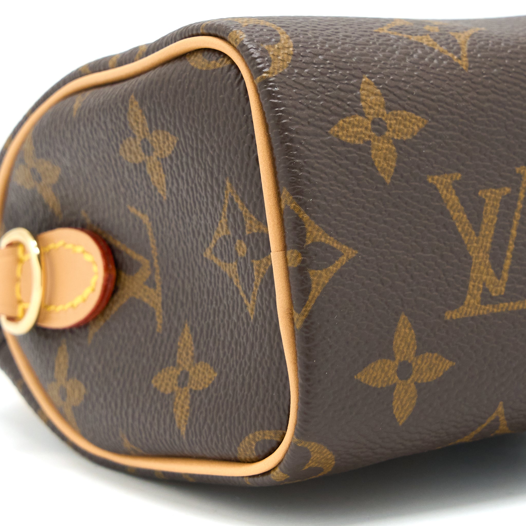 AAA Replica Louis Vuitton LV NANO SPEEDY MONOGRAM CANVAS GHW (NEW VERSION)