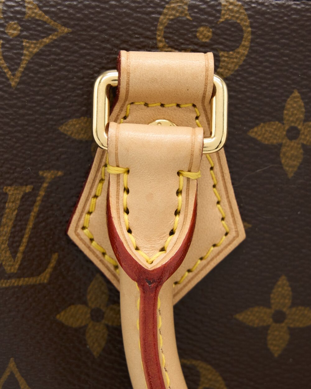 AAA Replica Louis Vuitton LV SPEEDY BANDOULIERE 20 MONOGRAM CANVAS WITH FUCHSIA STRAP GHW