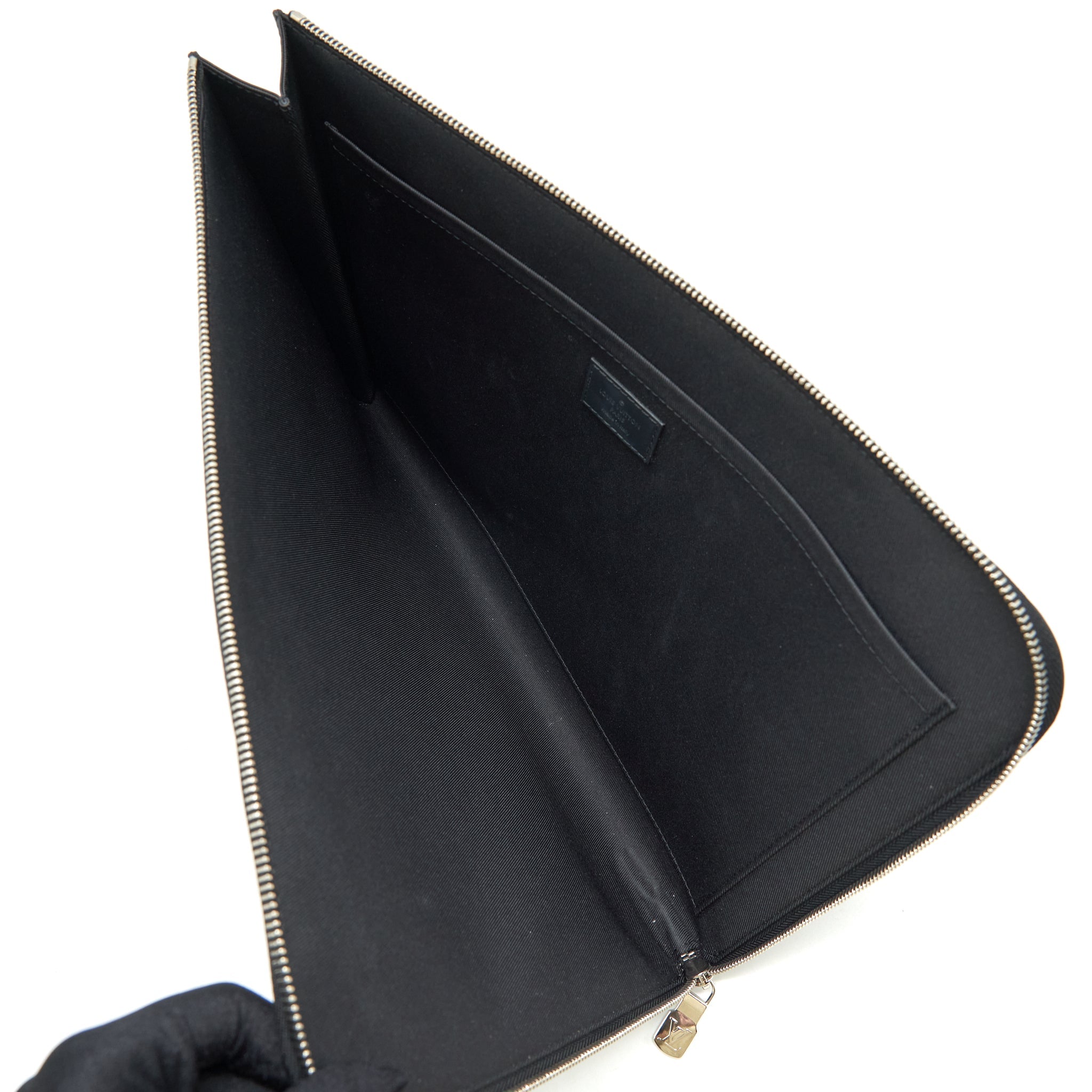 AAA Replica Louis Vuitton LV POCHETTE JOUR GM DAMIER GRAPHITE CANVAS SHW