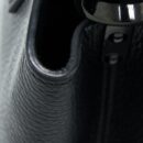 AAA Replica Louis Vuitton LV CAPUCINES BB TAURILLON SO BLACK WITH BLACK HARDWARE