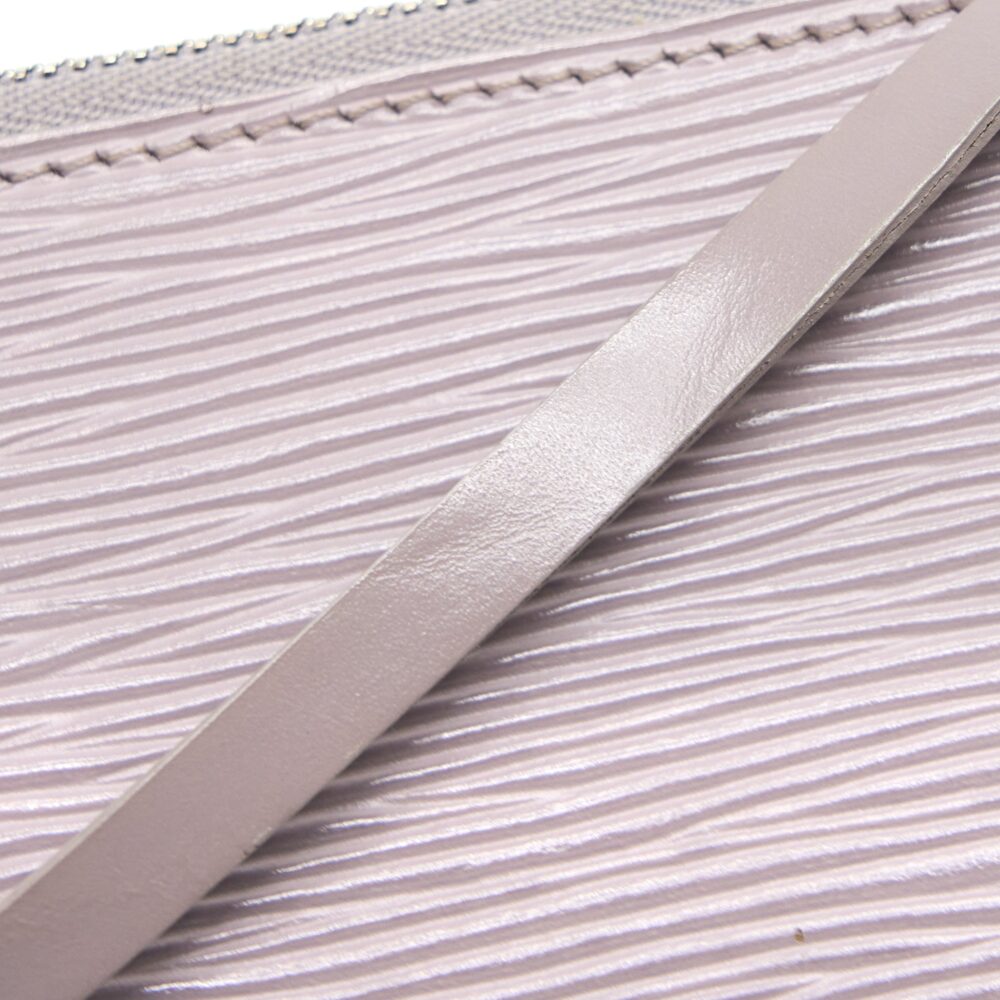 AAA Replica Louis Vuitton LV VINTAGE POCHETTE EPI LIGHT PURPLE BRUSHED SHW