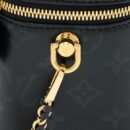 AAA Replica Louis Vuitton LV VANITY PM MONOGRAM LAMBSKIN BLACK GHW