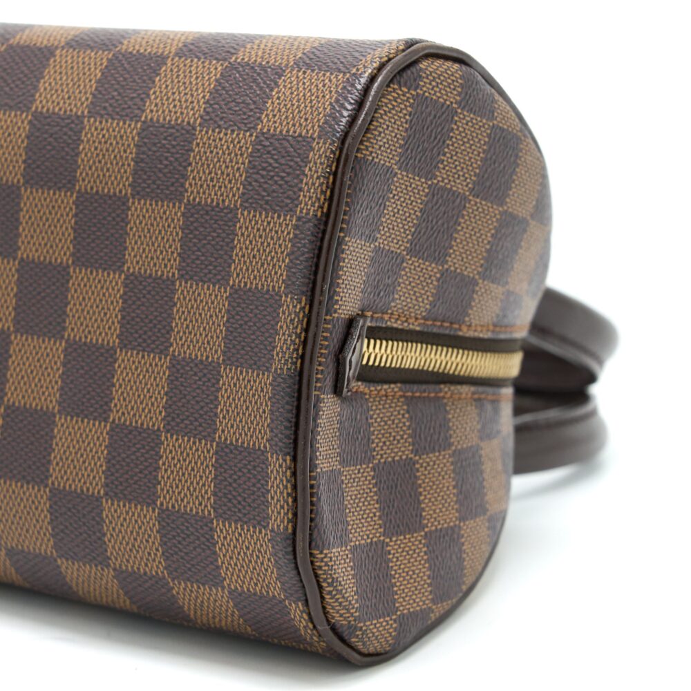 AAA Replica Louis Vuitton LV MINI RIBERA BAG DAMIER EBENE CANVAS GHW
