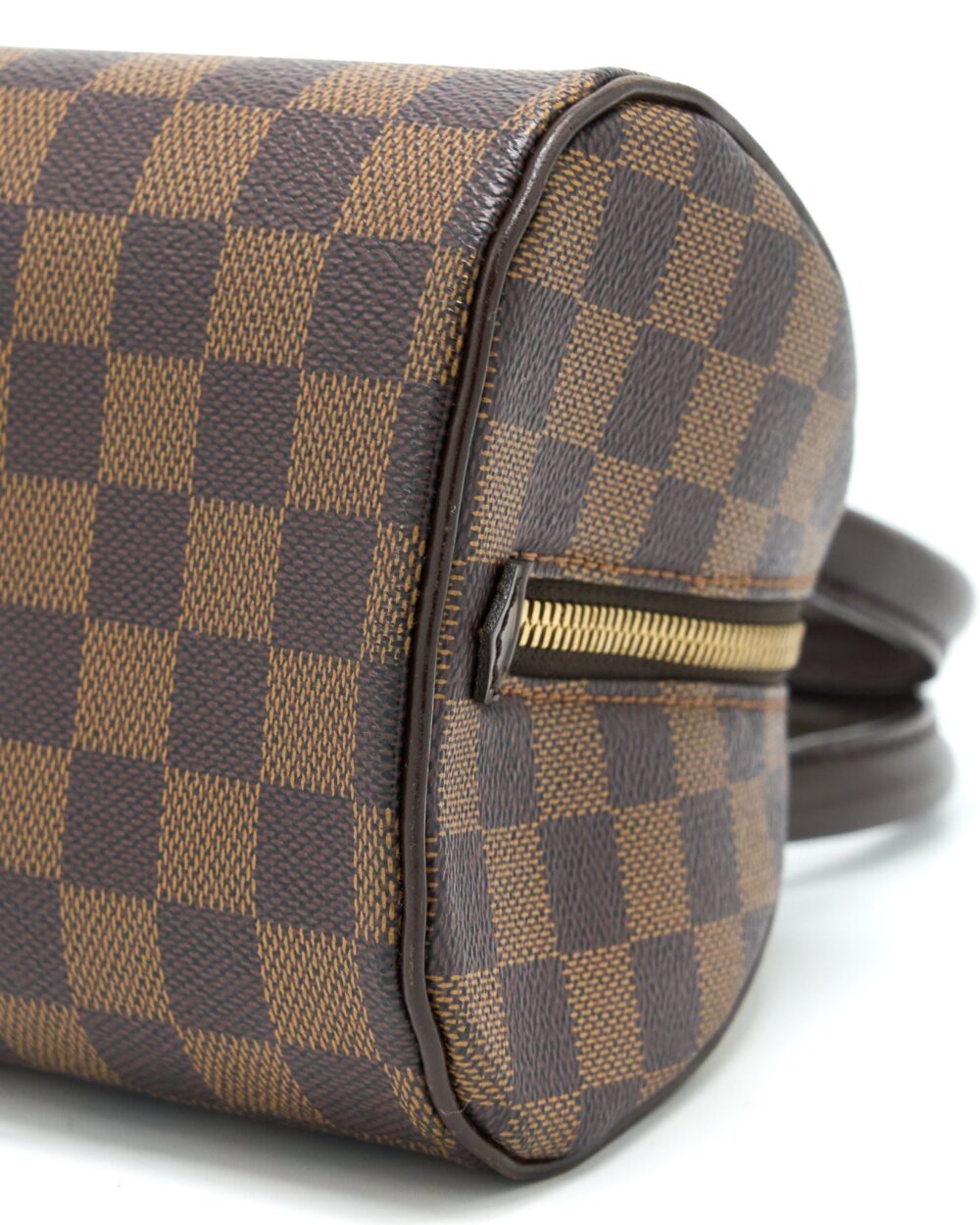 AAA Replica Louis Vuitton LV MINI RIBERA BAG DAMIER EBENE CANVAS GHW