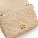 AAA Replica Louis Vuitton LV POCHETTE METIS MONOGRAM EMPREINTE TOURTERELLE GHW