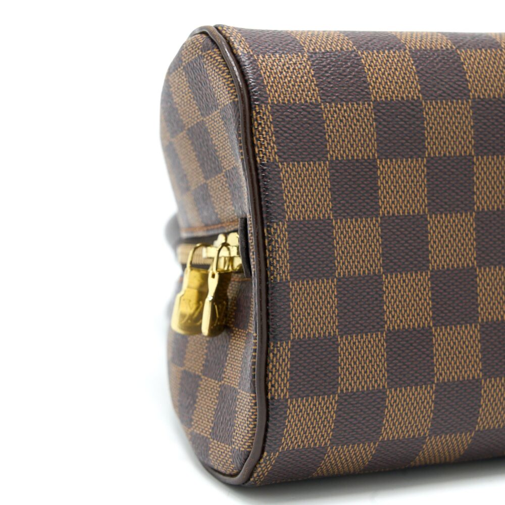 AAA Replica Louis Vuitton LV MINI RIBERA BAG DAMIER EBENE CANVAS GHW