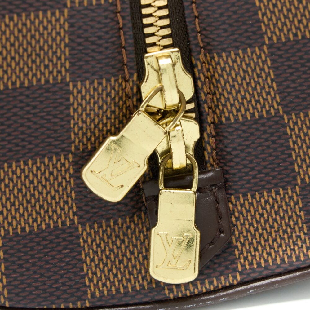 AAA Replica Louis Vuitton LV MINI RIBERA BAG DAMIER EBENE CANVAS GHW