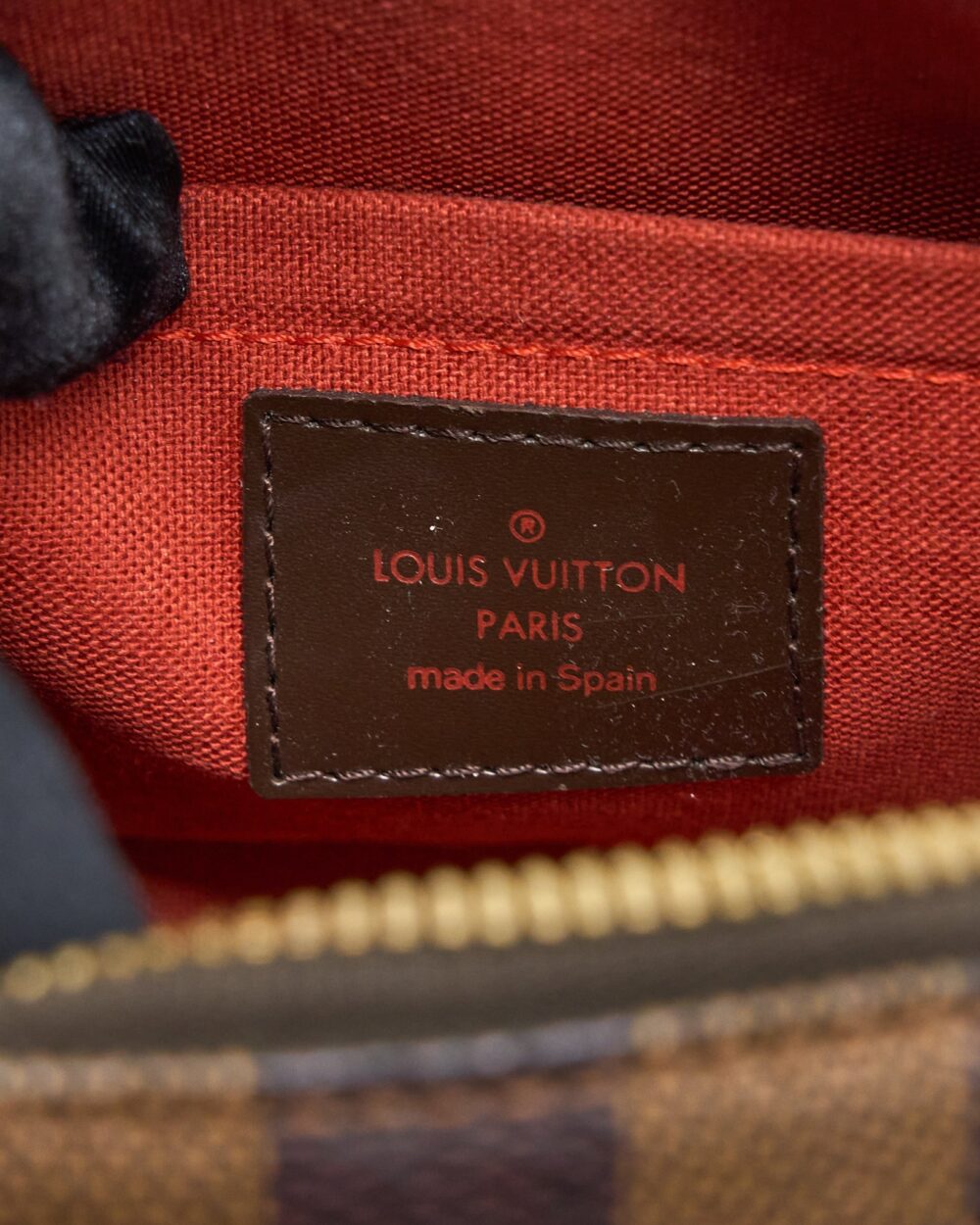 AAA Replica Louis Vuitton LV MINI RIBERA BAG DAMIER EBENE CANVAS GHW