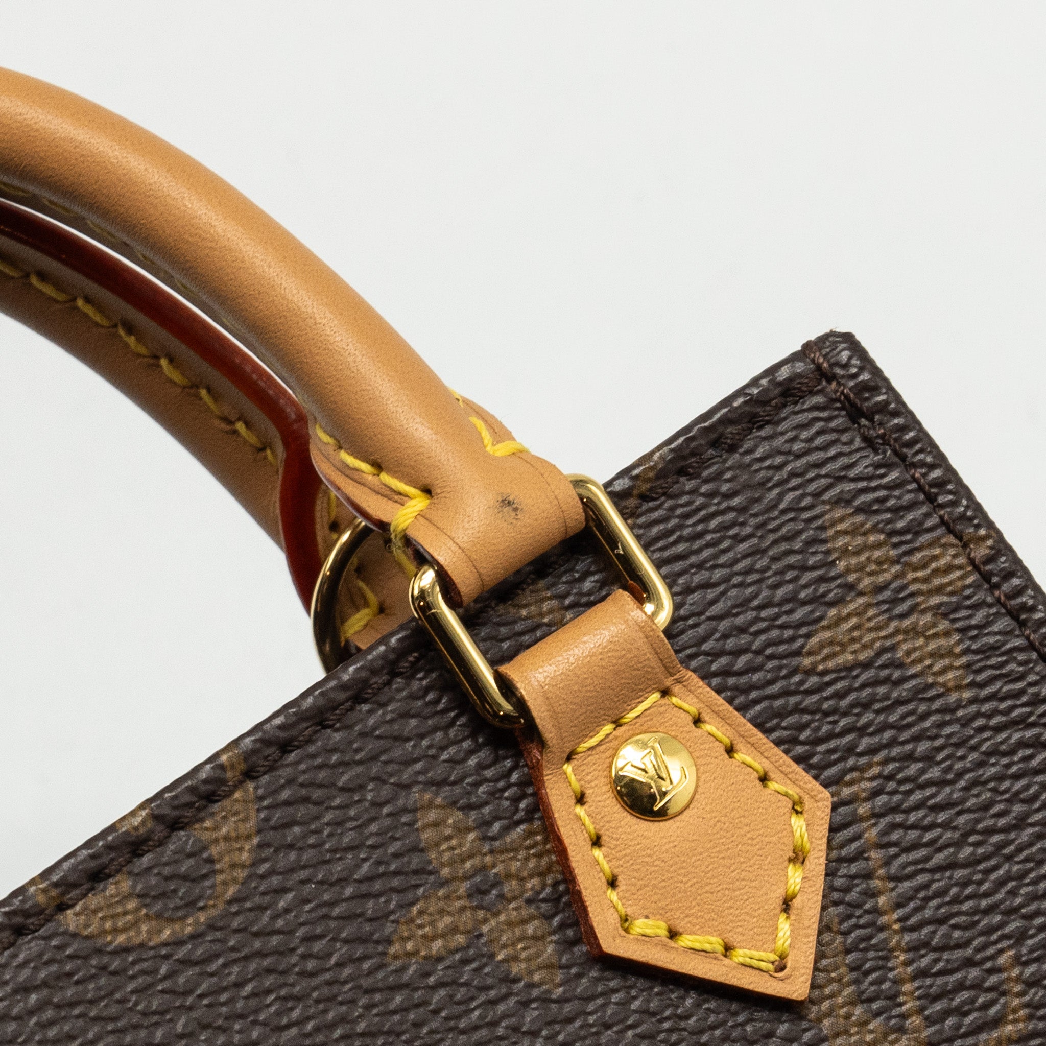 AAA Replica Louis Vuitton LV PETIT SAC PLAT MONOGRAM CANVAS GHW
