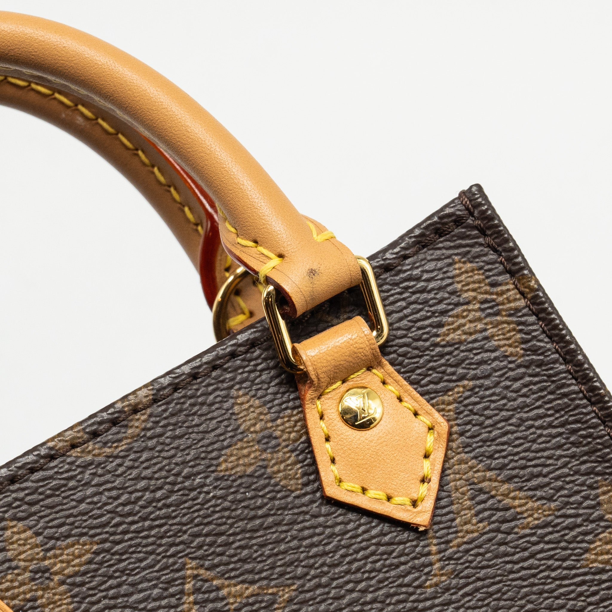 AAA Replica Louis Vuitton LV PETIT SAC PLAT MONOGRAM CANVAS GHW