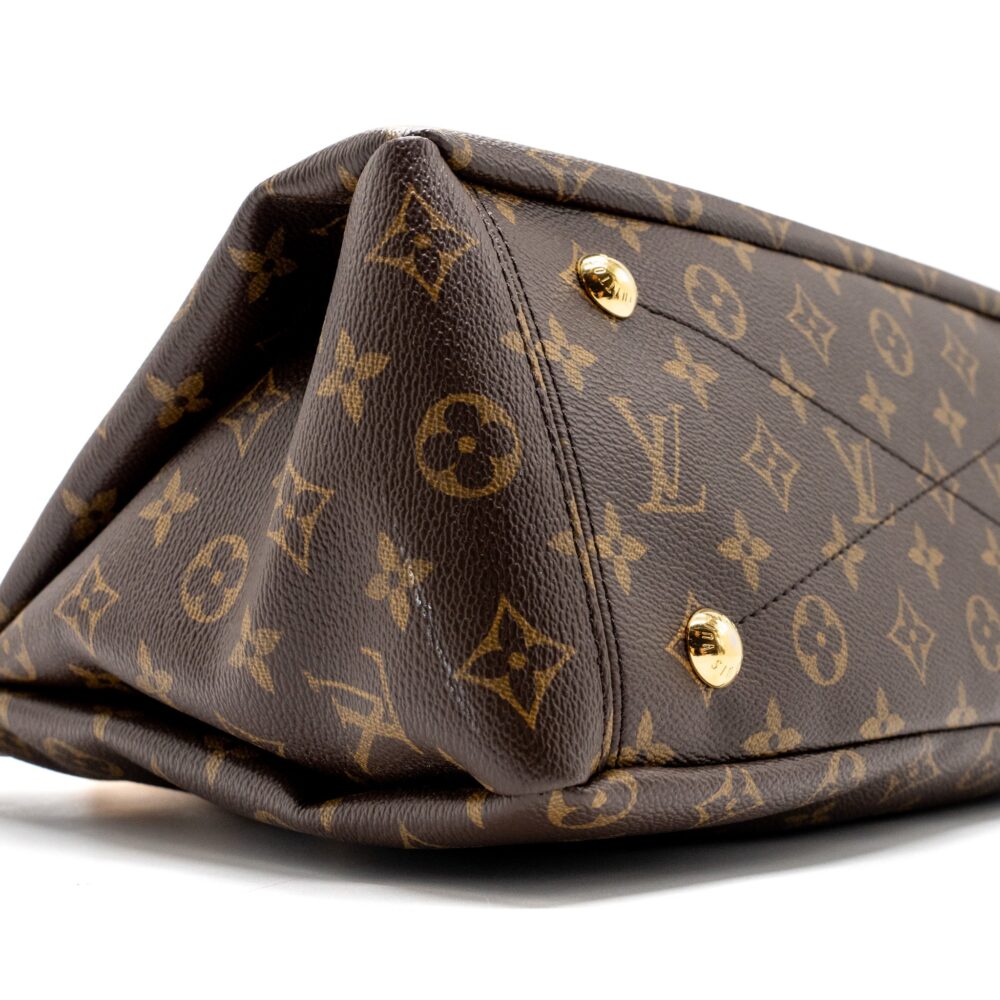 AAA Replica Louis Vuitton LV PALLAS DUNE TOTE BAG MONOGRAM CANVAS / BEIGE GHW