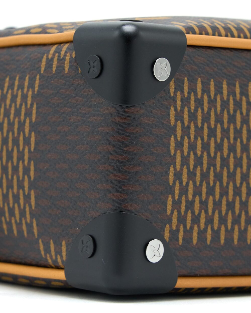 AAA Replica Louis Vuitton LV X NIGO MINI SOFT TRUNK DAMIER EBENE MATTE BLACK HARDWARE