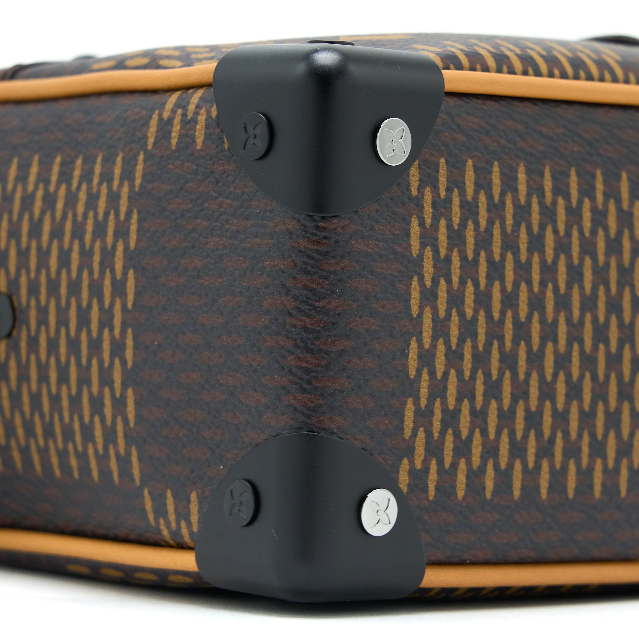 AAA Replica Louis Vuitton LV X NIGO MINI SOFT TRUNK DAMIER EBENE MATTE BLACK HARDWARE