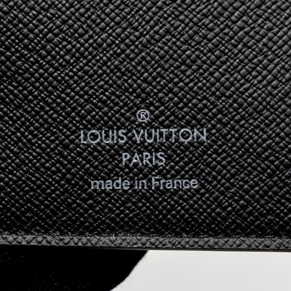 AAA Replica Louis Vuitton LV X NIGO BRAZZA LONG WALLET LIMITED EDITION GIANT DAMIER EBENE COATED CANVAS BLACK HARDWARE
