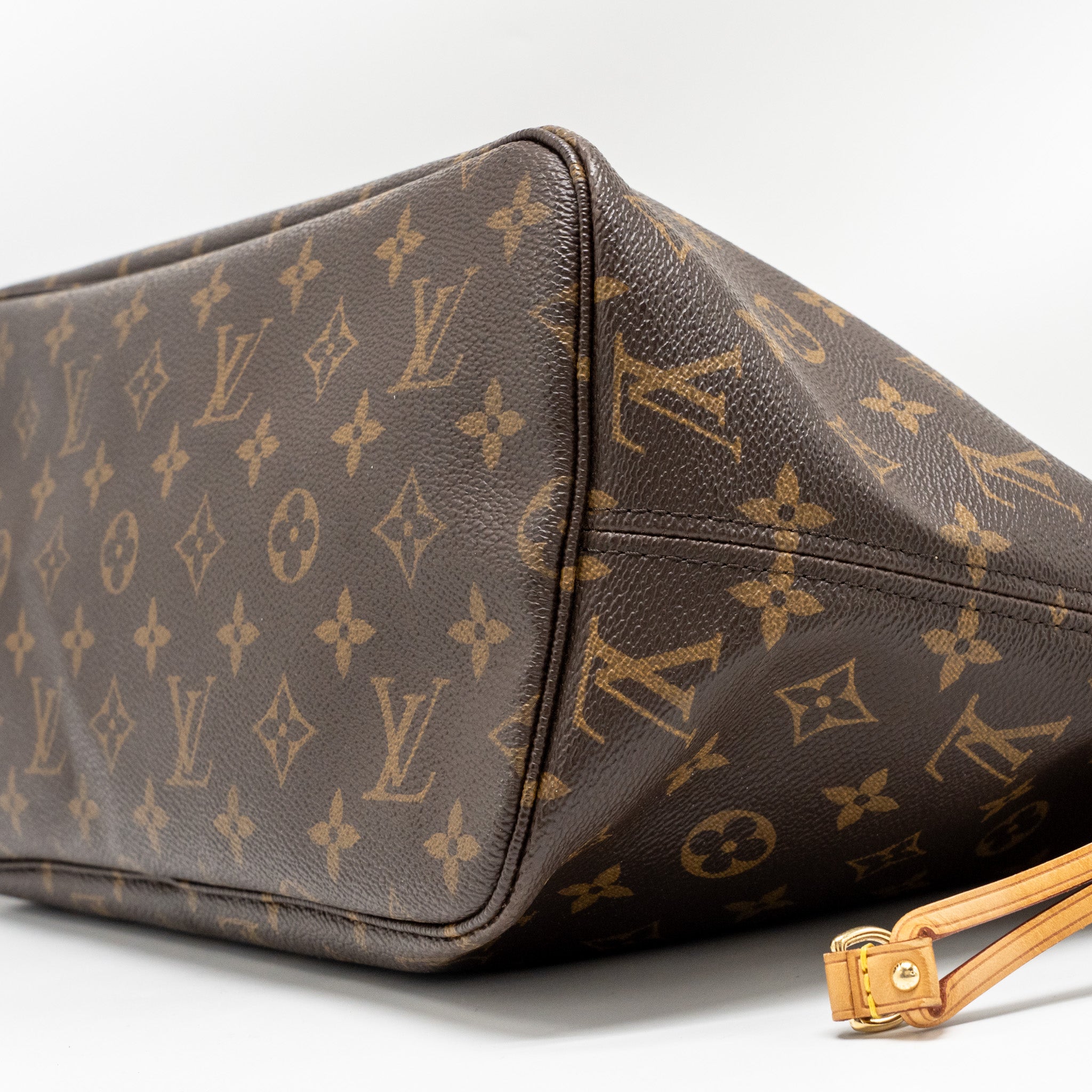 AAA Replica Louis Vuitton LV NEVERFULL MM MONOGRAM CANVAS GHW