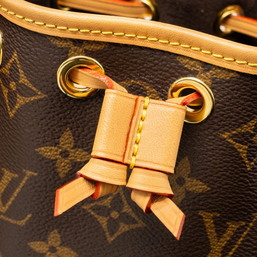 AAA Replica Louis Vuitton LV NANO NOE MONOGRAM CANVAS GHW (NEW VERSION)