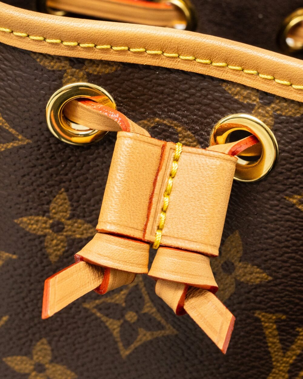 AAA Replica Louis Vuitton LV NANO NOE MONOGRAM CANVAS GHW (NEW VERSION)