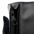 AAA Replica Louis Vuitton LV X NIGO BRAZZA LONG WALLET LIMITED EDITION GIANT DAMIER EBENE COATED CANVAS BLACK HARDWARE