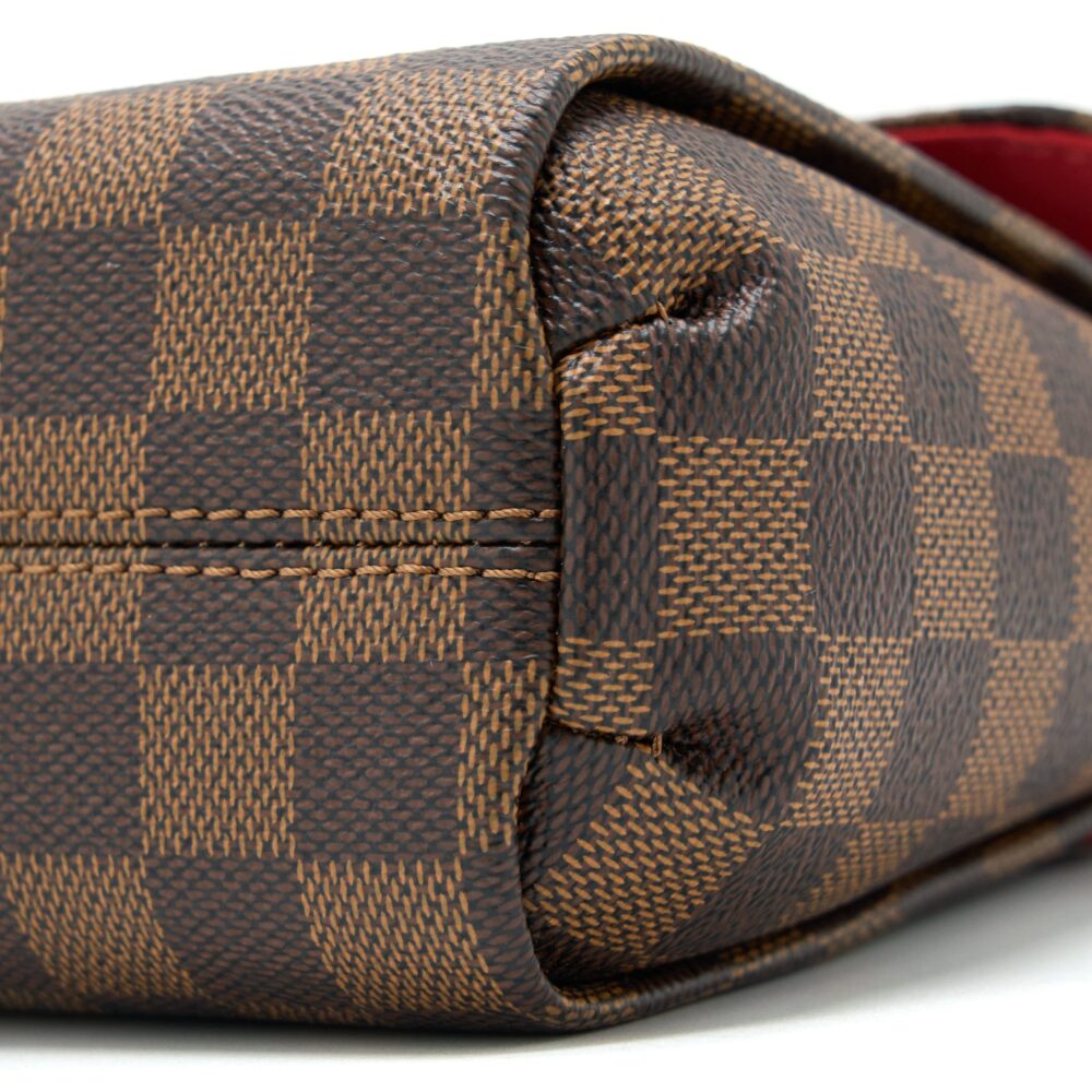 AAA Replica Louis Vuitton LV CROISETTE DAMIER EBENE CANVAS GHW