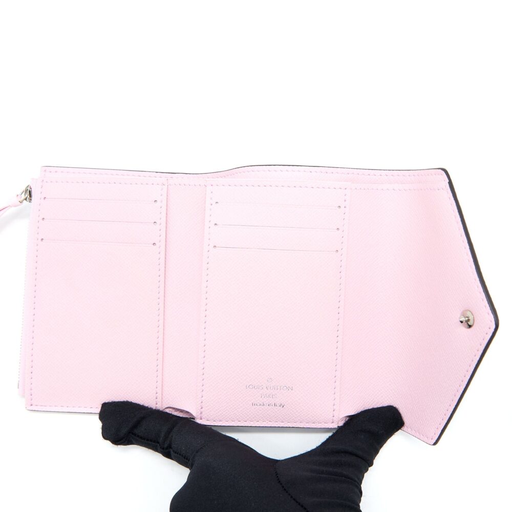 AAA Replica Louis Vuitton LV ESCALE VICTORINE WALLET PINK MULTICOLOUR SHW