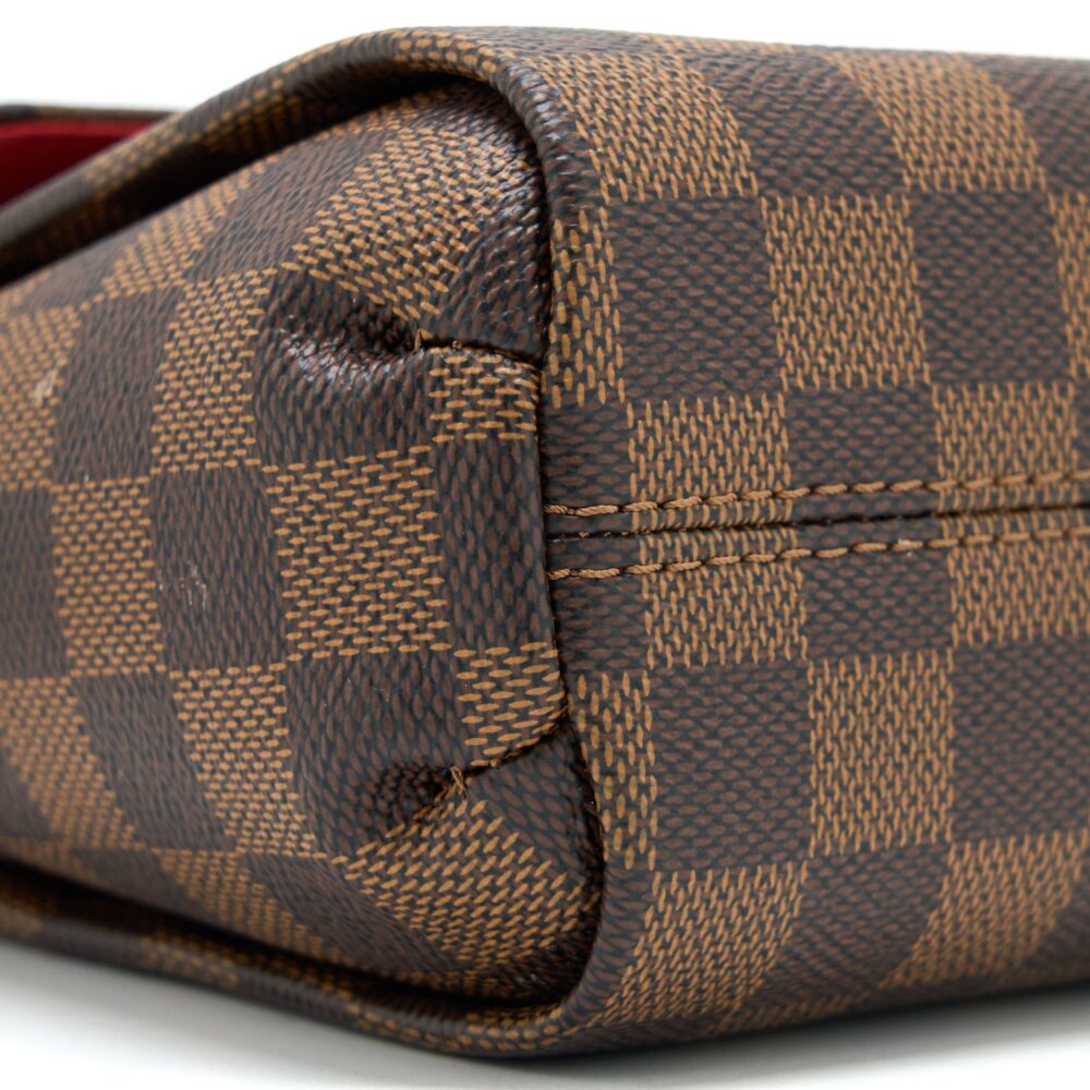 AAA Replica Louis Vuitton LV CROISETTE DAMIER EBENE CANVAS GHW