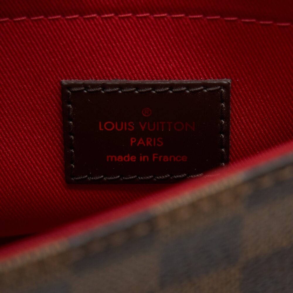 AAA Replica Louis Vuitton LV CROISETTE DAMIER EBENE CANVAS GHW