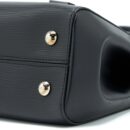 AAA Replica Louis Vuitton LV CLUNY MM EPI BLACK SHW WITH INITIAL S.S