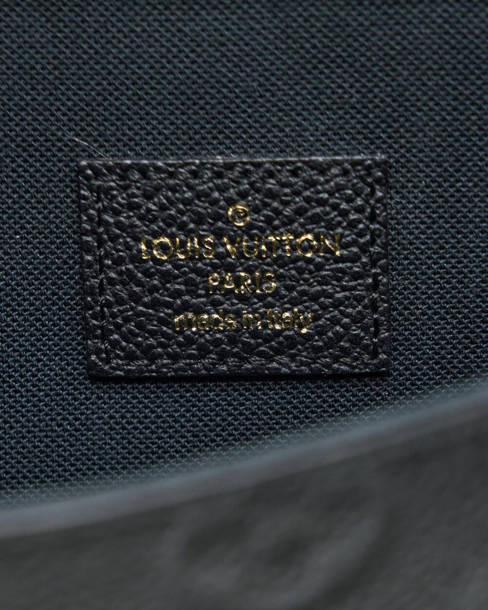 AAA Replica Louis Vuitton LV FELICIE POCHETTE MONOGRAM EMPREINTE BLACK GHW