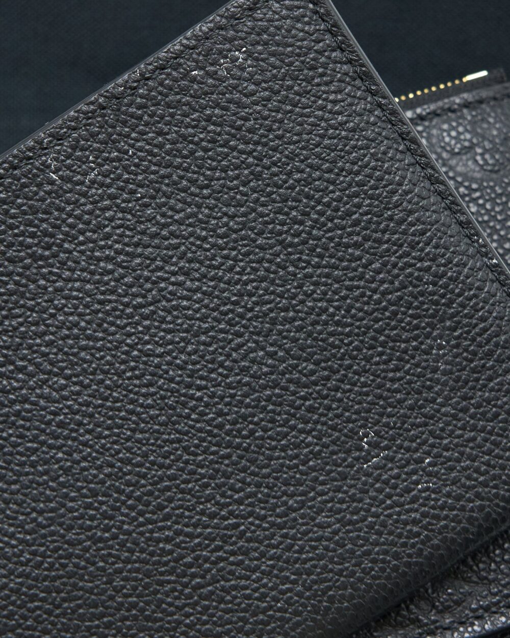 AAA Replica Louis Vuitton LV FELICIE POCHETTE MONOGRAM EMPREINTE BLACK GHW