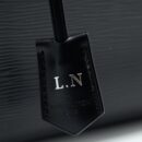 AAA Replica Louis Vuitton LV CLUNY MM EPI BLACK SHW WITH INITIAL S.S