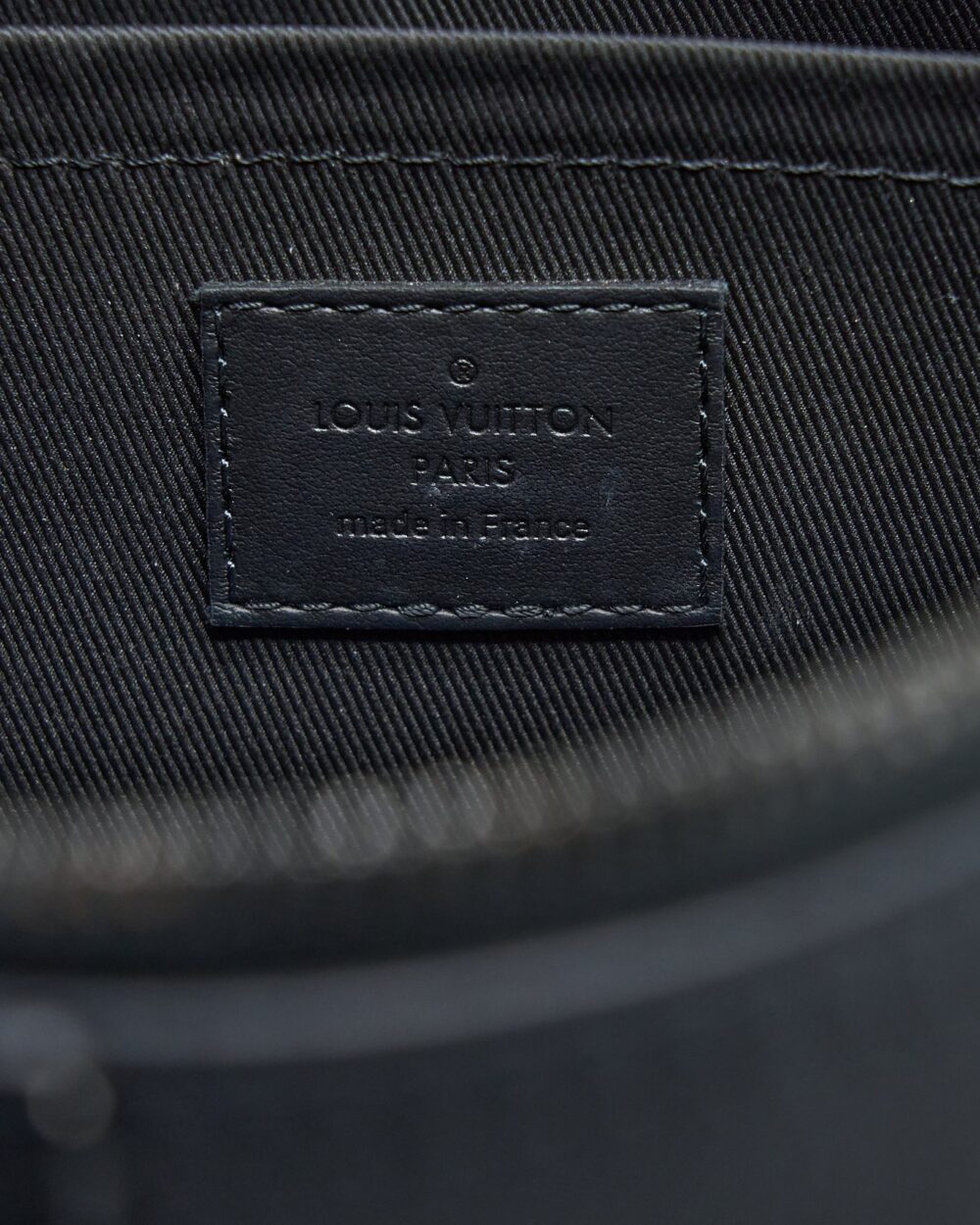 AAA Replica Louis Vuitton LV CITY KEEPALL GRAINED CALFSKIN BLACK WITH BLACK HARDWARE (NEW VERSION)