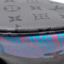 AAA Replica Louis Vuitton LV X YAYOI KUSAMA REVERSE MONOGRAM ECLIPSE MAXI BUMBAG CANVAS GREY/ MULTICOLOUR DARK SILVER HARDWARE