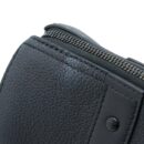 AAA Replica Louis Vuitton LV CITY KEEPALL GRAINED CALFSKIN BLACK WITH BLACK HARDWARE (NEW VERSION)